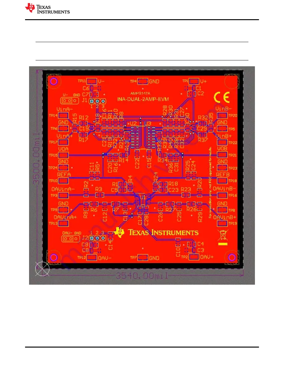 Texas Instruments INA-DUAL-2AMP-EVM Скачать руководство пользователя страница 11