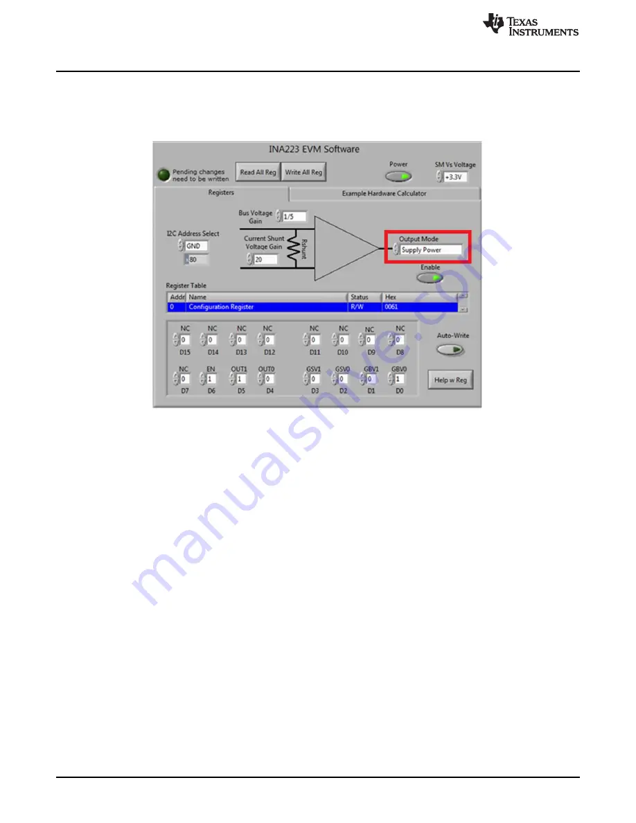 Texas Instruments INA223EVM Скачать руководство пользователя страница 16