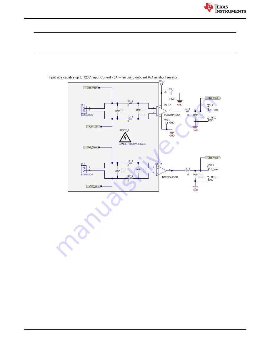 Texas Instruments INA2290EVM User Manual Download Page 8