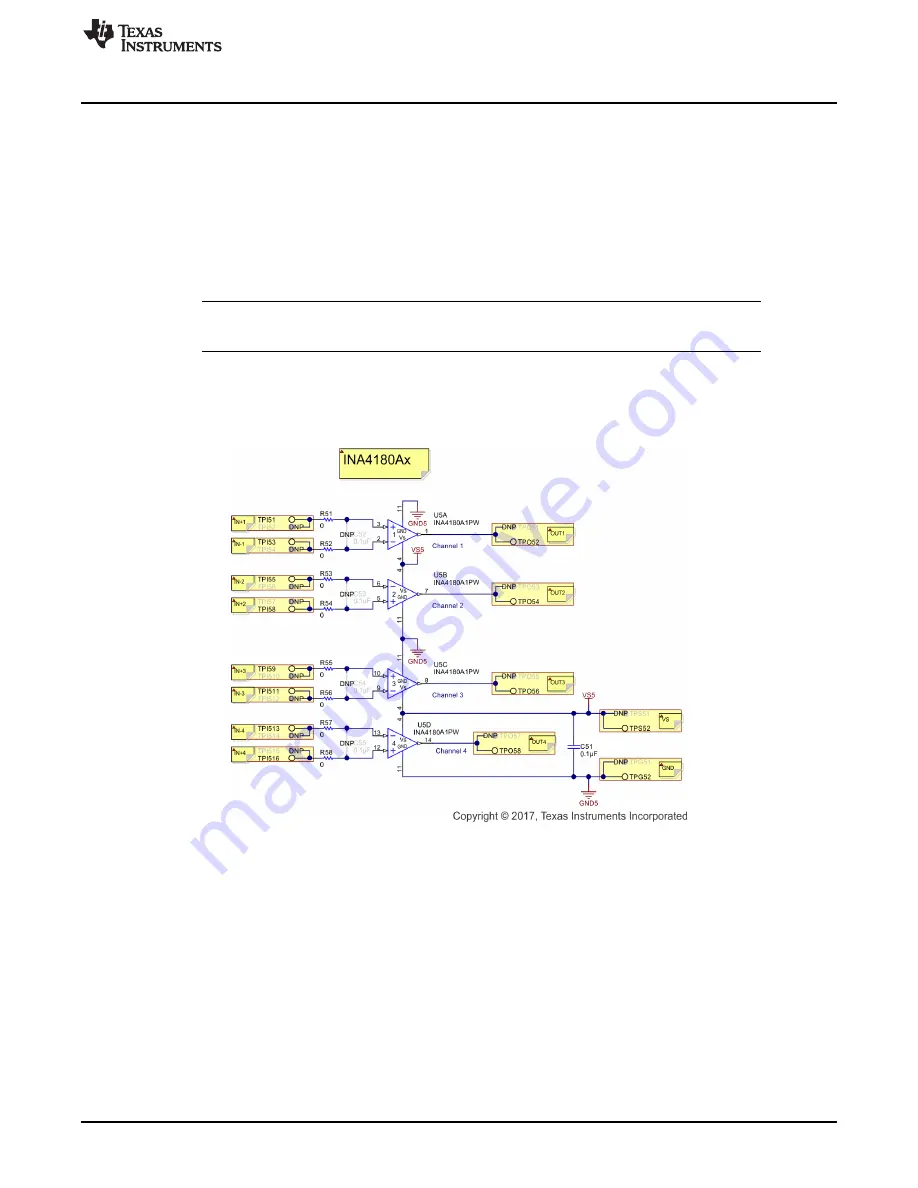 Texas Instruments INA4180 Скачать руководство пользователя страница 7