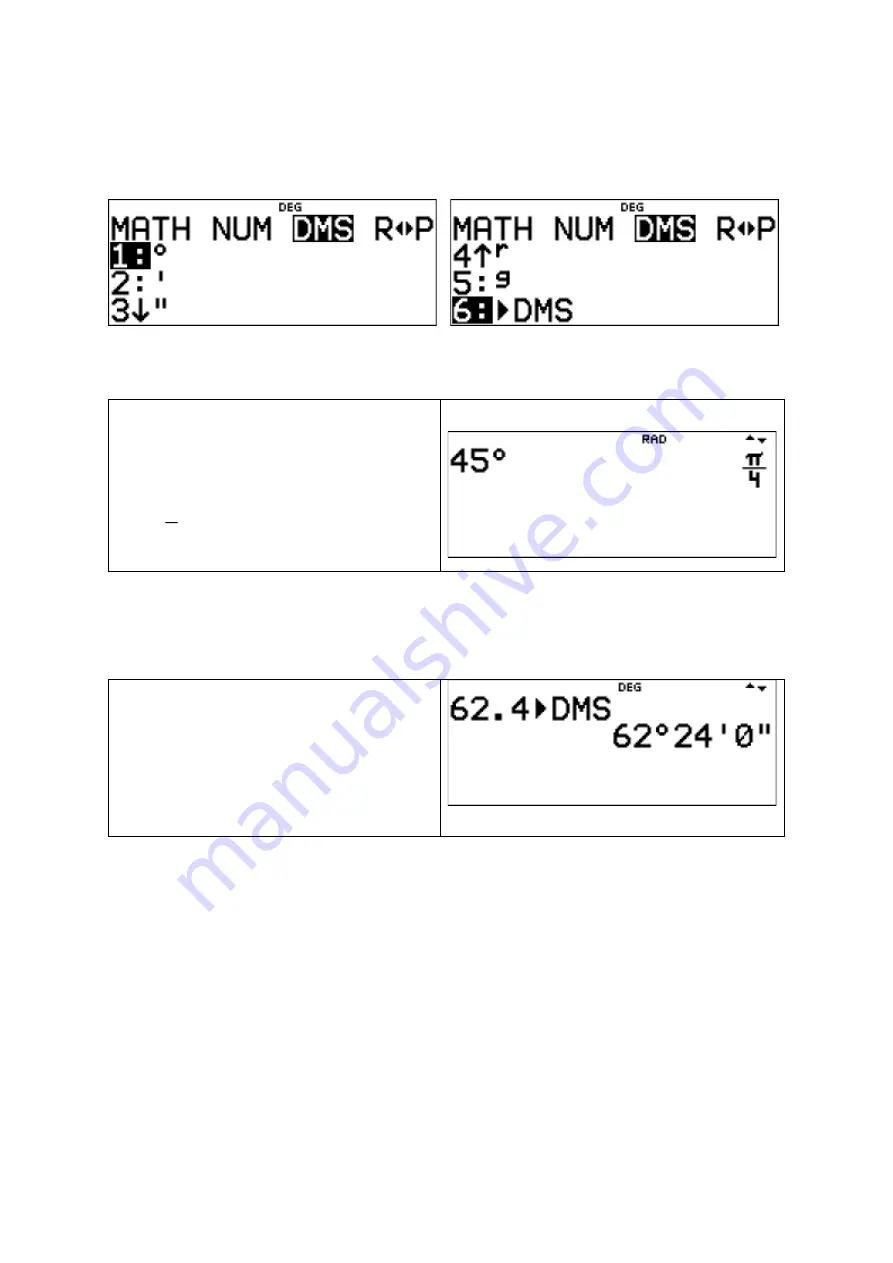 Texas Instruments MathPrint TI-30X Plus Quick Manual Download Page 18