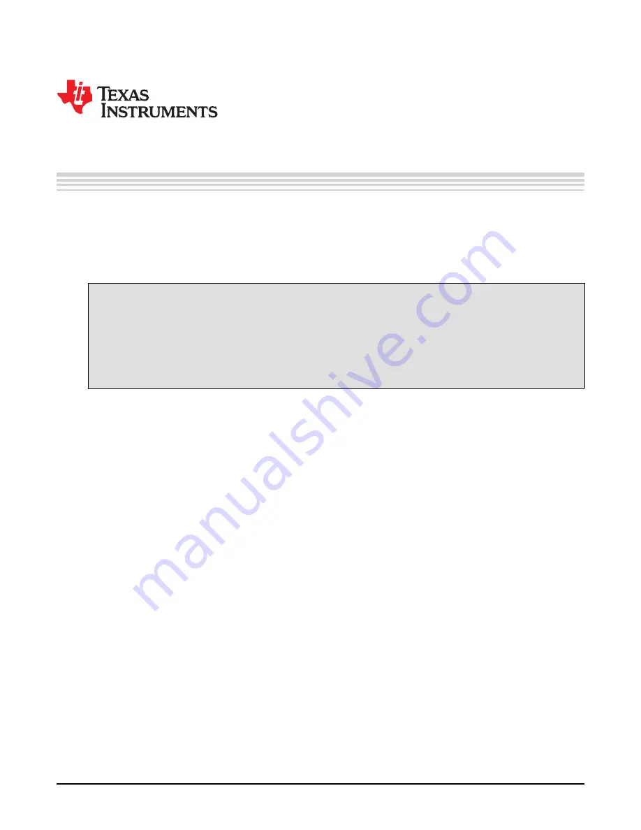 Texas Instruments MSP430FR57 Series User Manual Download Page 505