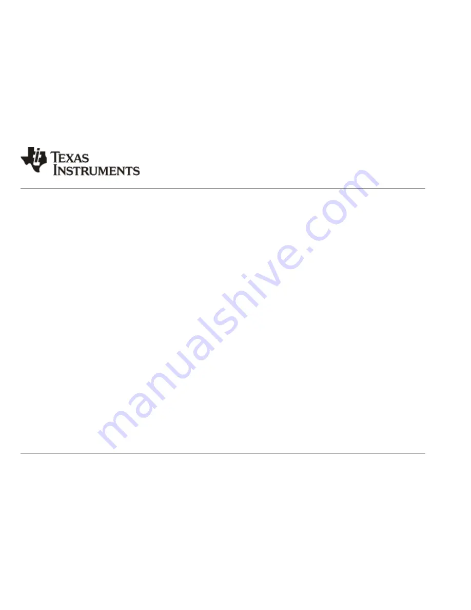 Texas Instruments MSP430G2755 Manual Download Page 65