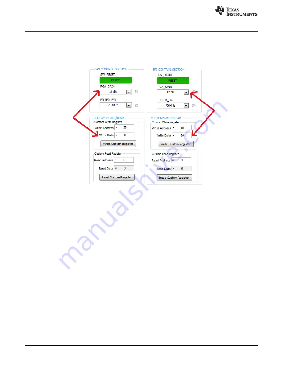 Texas Instruments PGA5807A User Manual Download Page 42