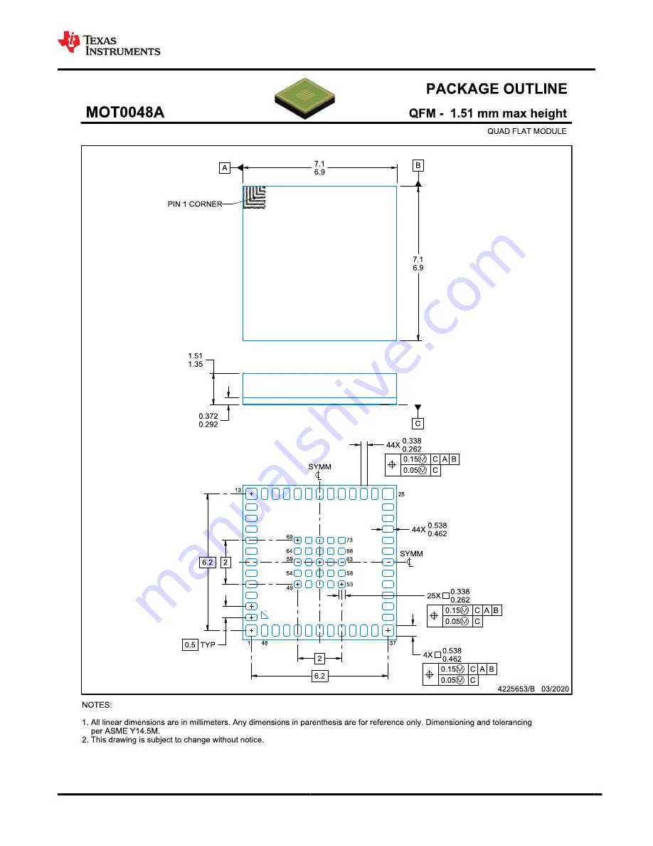 Texas Instruments SimpleLink CC2652PSIP Скачать руководство пользователя страница 65