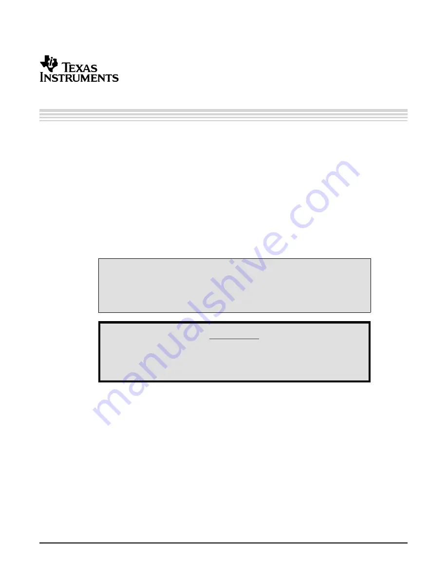 Texas Instruments TAS5152K8EVM User Manual Download Page 5