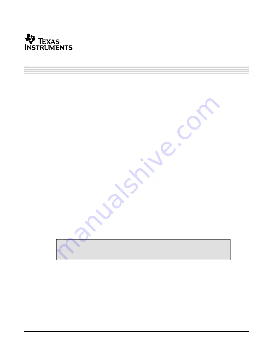 Texas Instruments TAS5152K8EVM User Manual Download Page 7