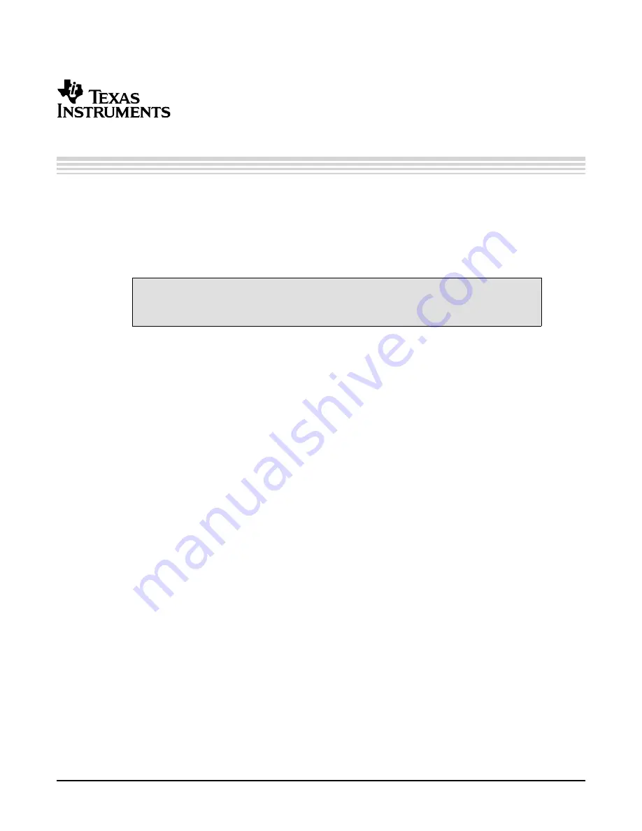 Texas Instruments TAS5152K8EVM User Manual Download Page 17