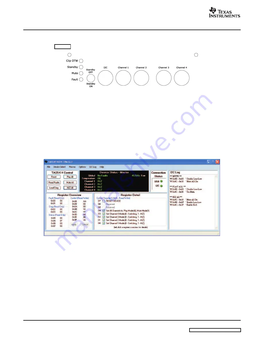 Texas Instruments TAS5414 User Manual Download Page 6