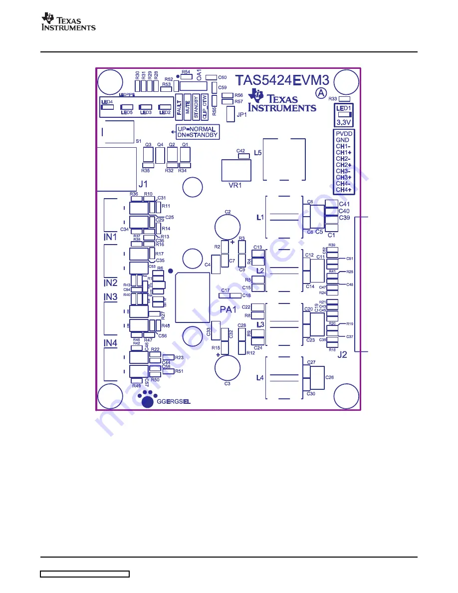 Texas Instruments TAS5414 User Manual Download Page 19