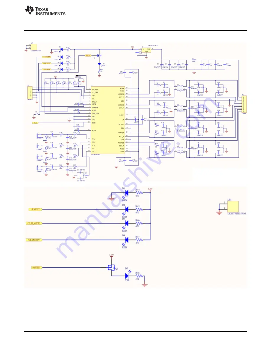 Texas Instruments TAS5414BQ1PHDEVM Скачать руководство пользователя страница 13