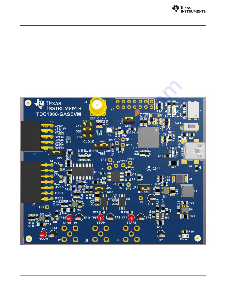 Texas Instruments TDC1000-GASEVM Скачать руководство пользователя страница 6