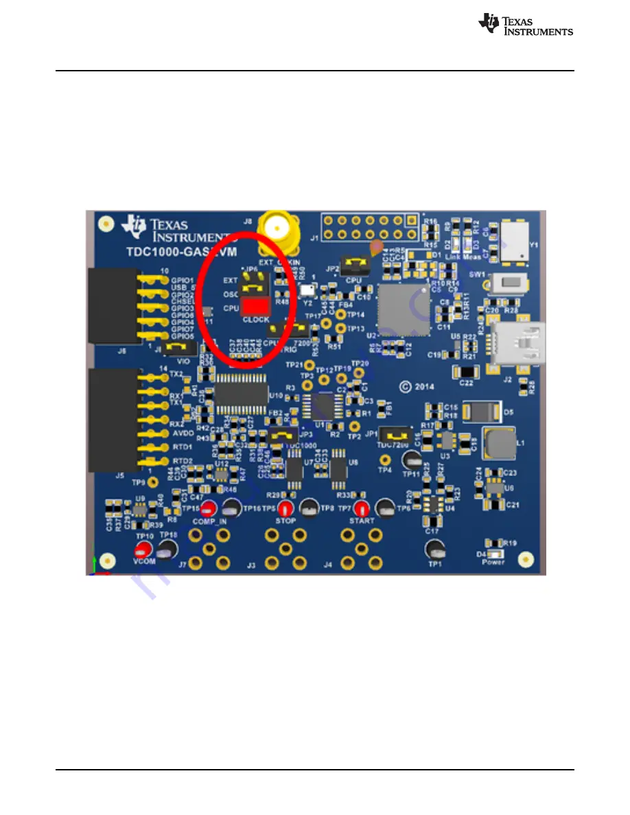 Texas Instruments TDC1000-GASEVM Скачать руководство пользователя страница 14