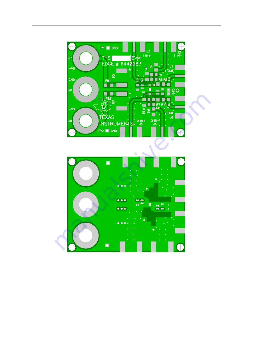 Texas Instruments THS3062EVM User Manual Download Page 18