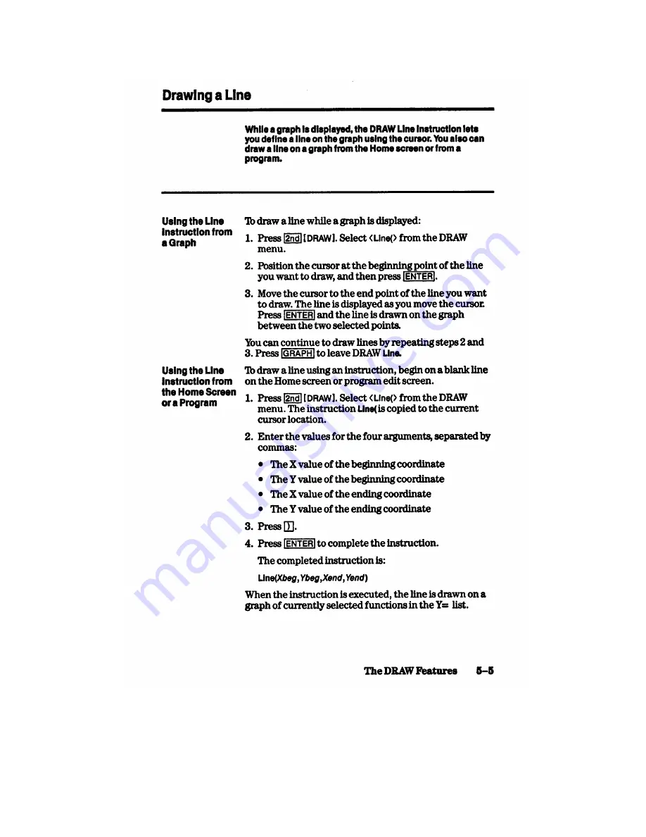 Texas Instruments TI-81 Manual Book Download Page 97