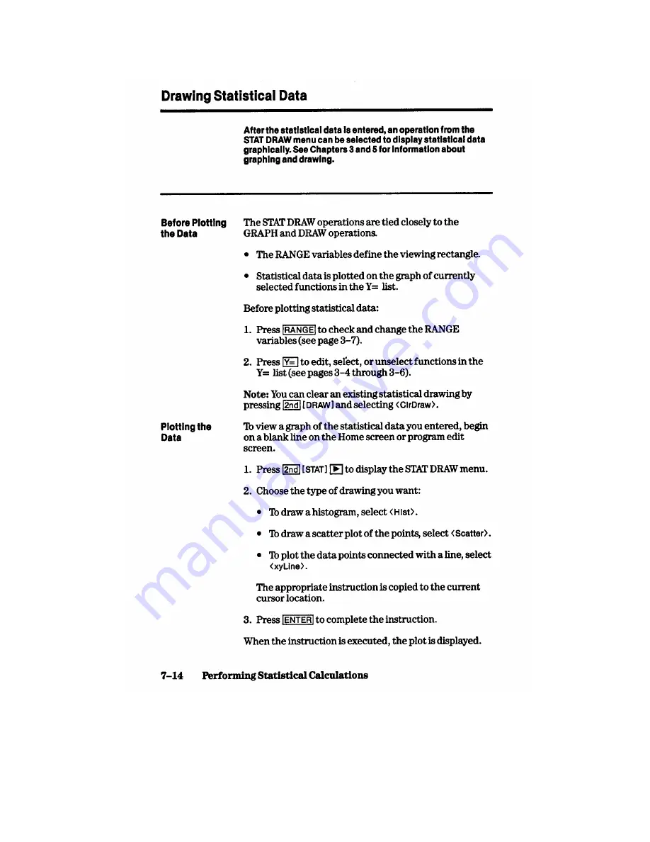 Texas Instruments TI-81 Manual Book Download Page 128