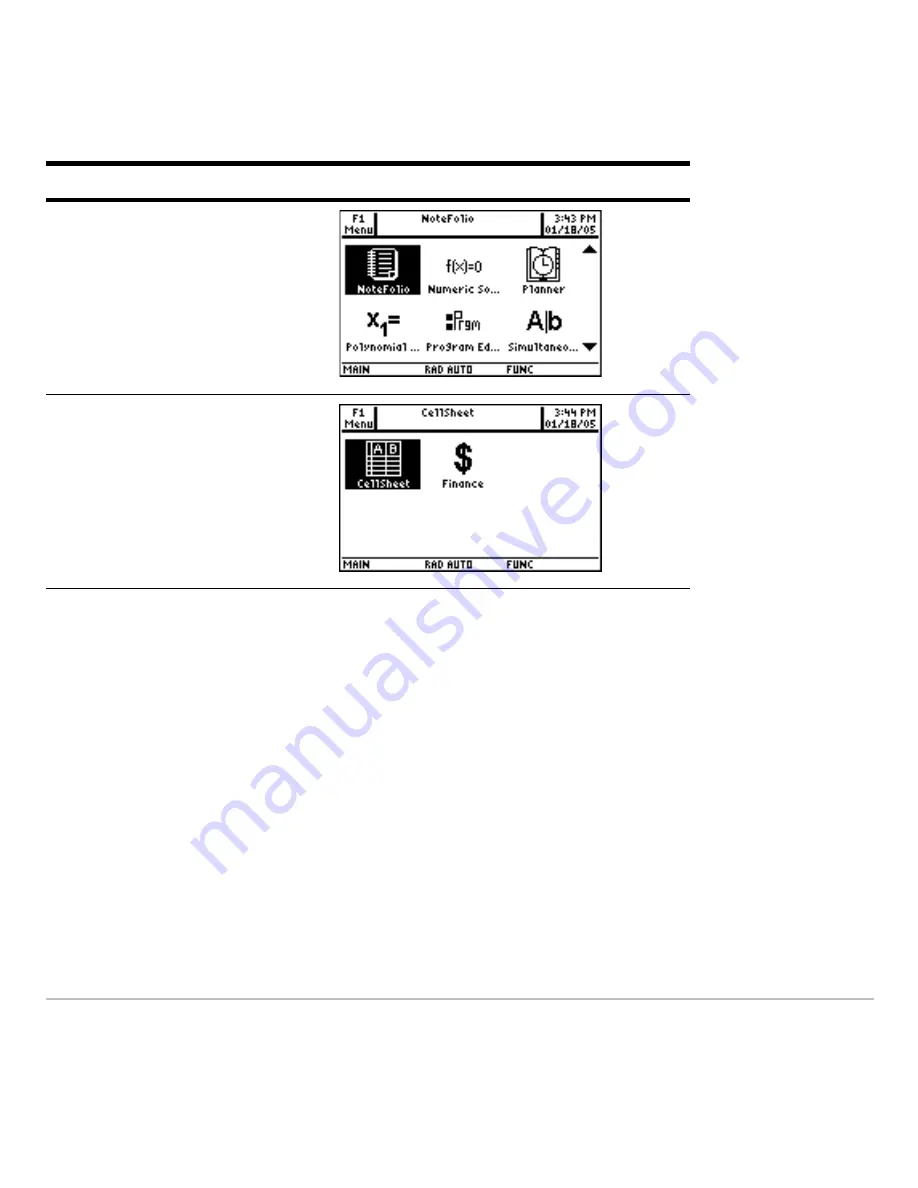 Texas Instruments TI-89 Voyage 200 User Manual Download Page 36