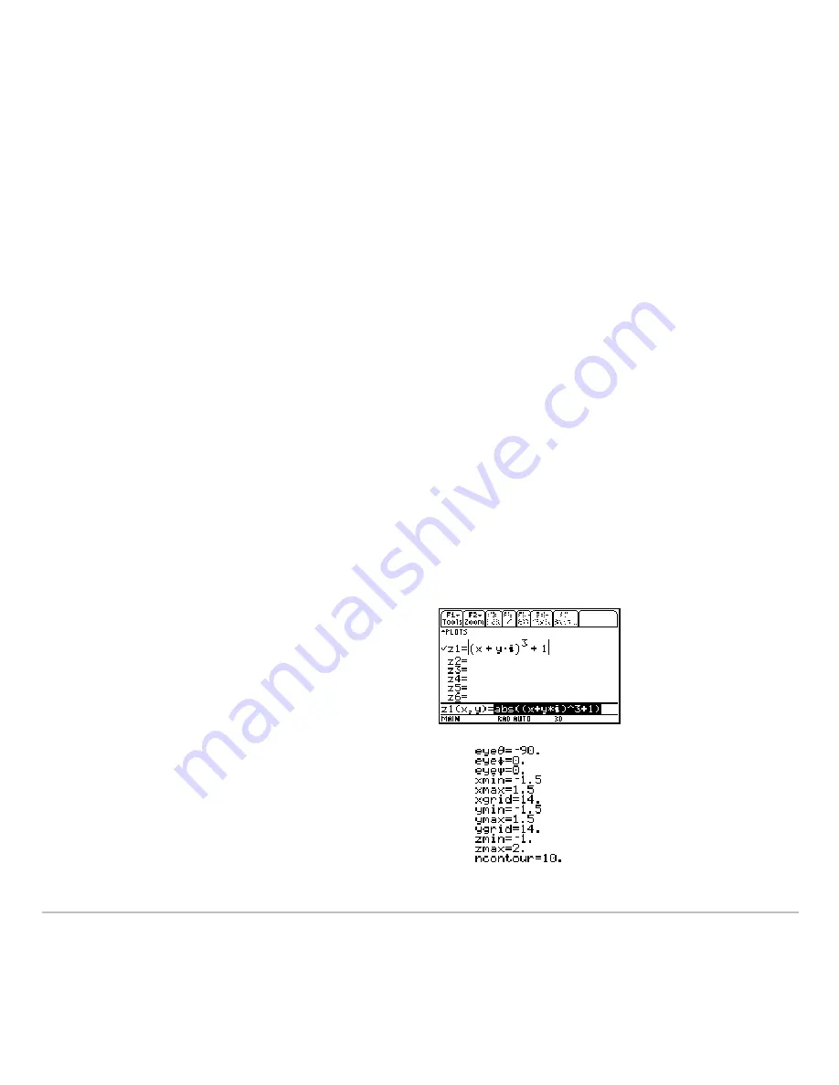 Texas Instruments TI-89 Voyage 200 User Manual Download Page 402