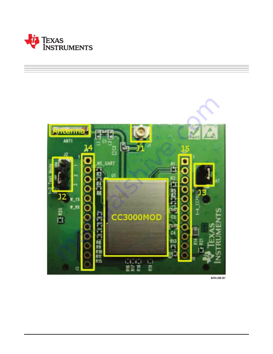 Texas Instruments TI CC3000 User Manual Download Page 6