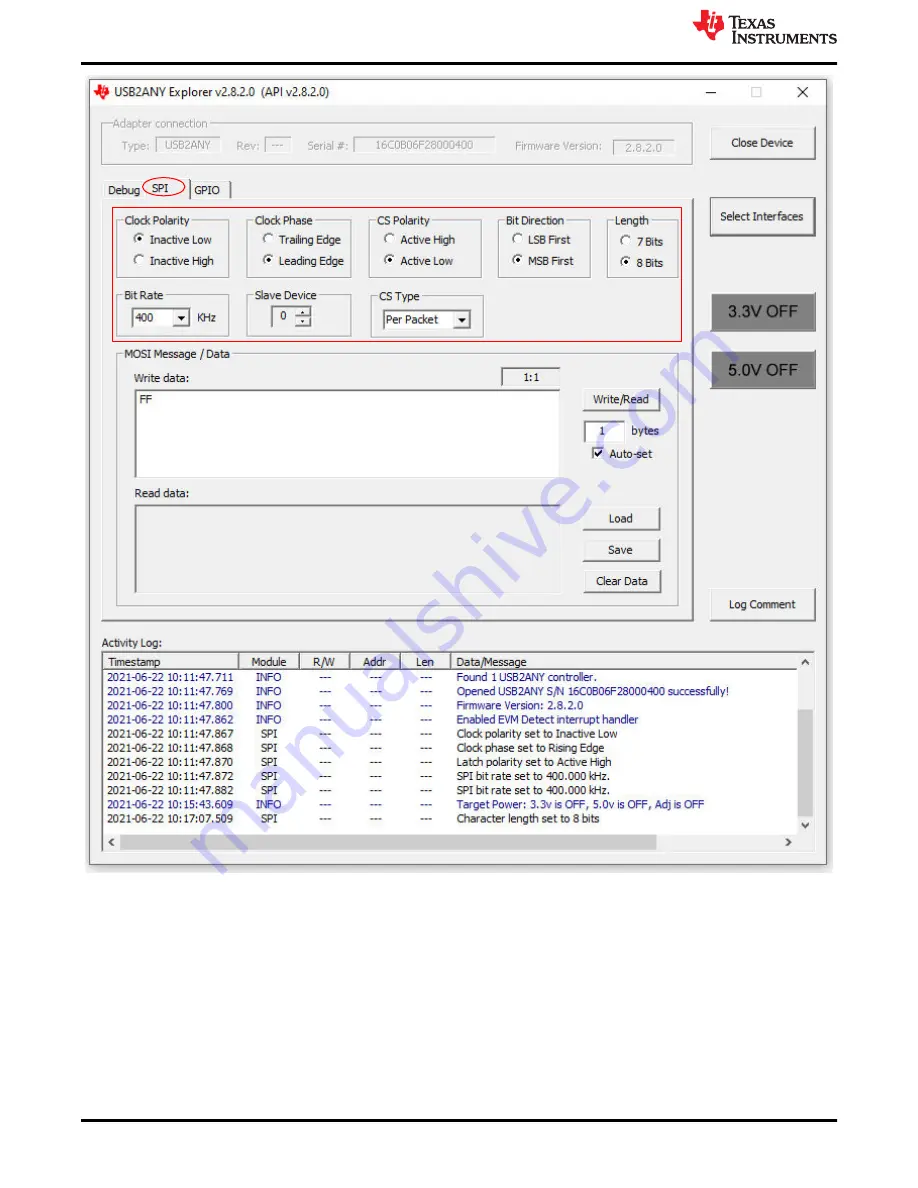 Texas Instruments TLC6A598 Скачать руководство пользователя страница 8