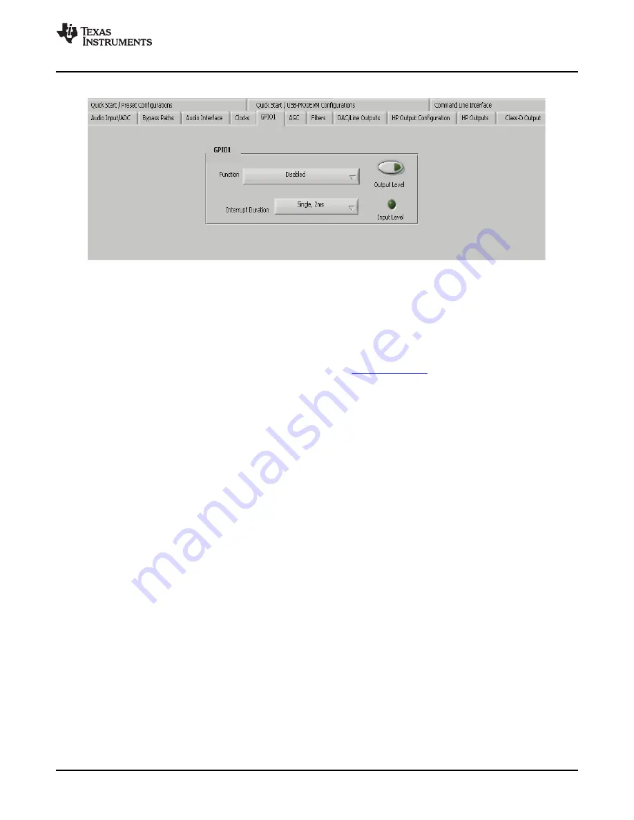 Texas Instruments TLV320AIC3007EVM-K User Manual Download Page 17