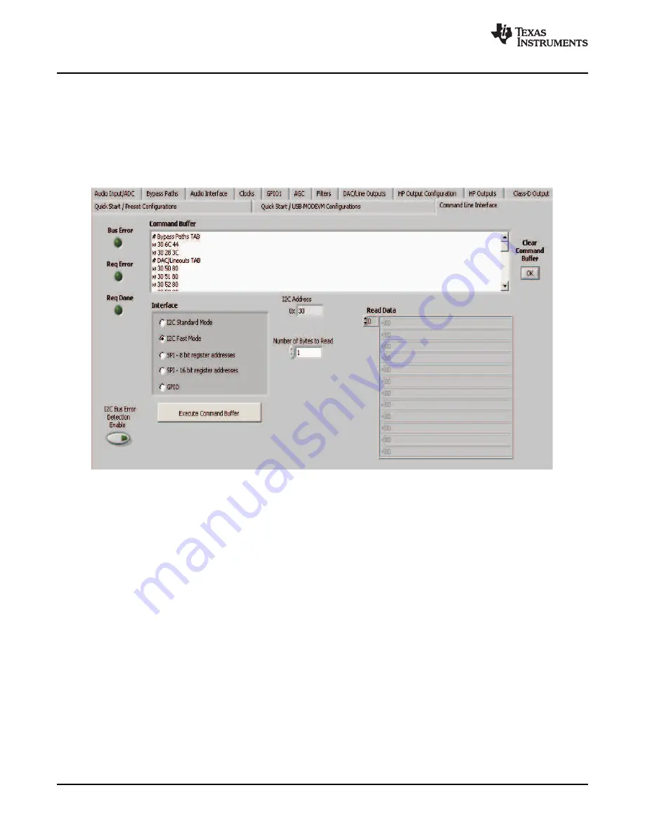 Texas Instruments TLV320AIC3007EVM-K User Manual Download Page 30