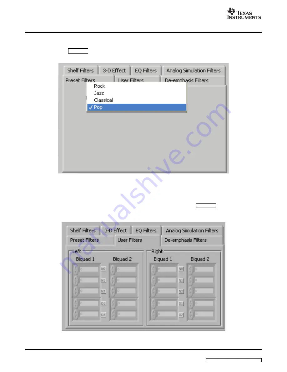 Texas Instruments TLV320AIC3104EVM User Manual Download Page 28