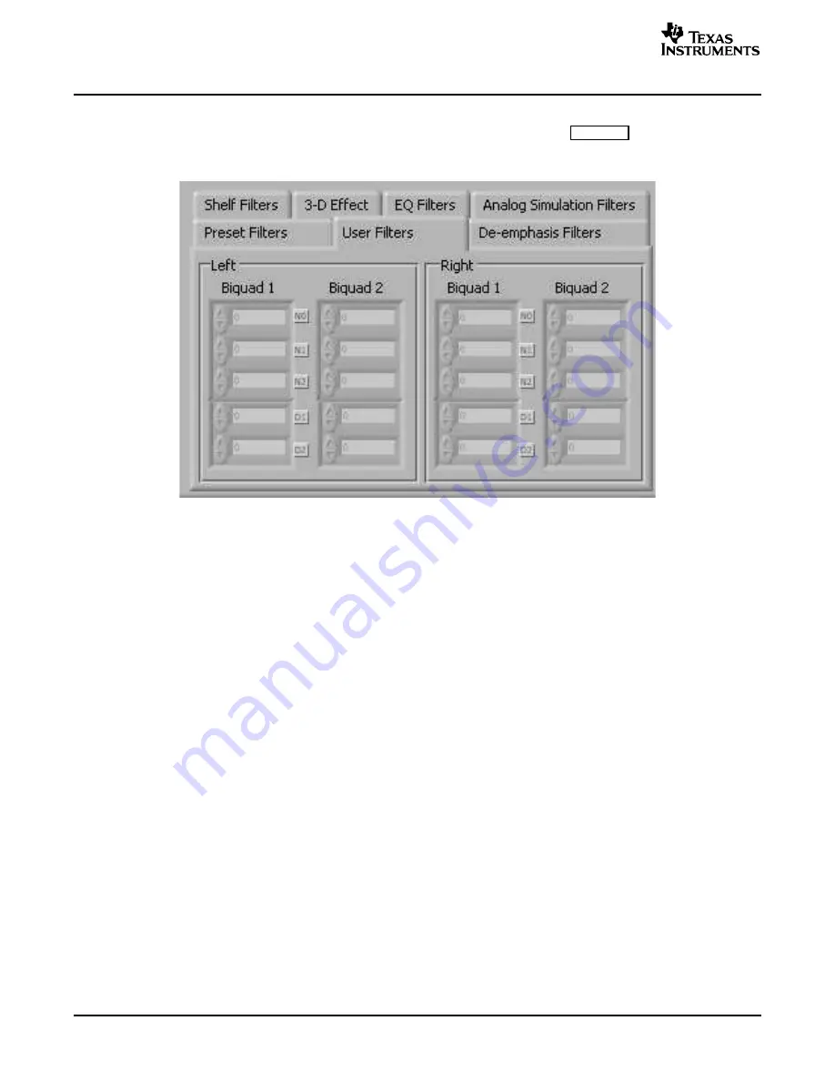 Texas Instruments TLV320AIC33EVM User Manual Download Page 28