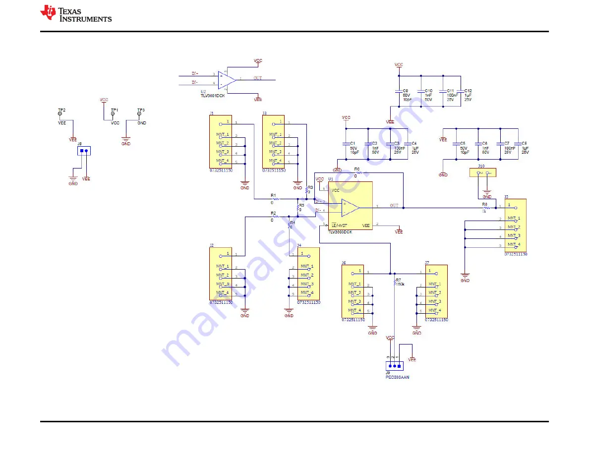 Texas Instruments TLV3601EVM User Manual Download Page 13