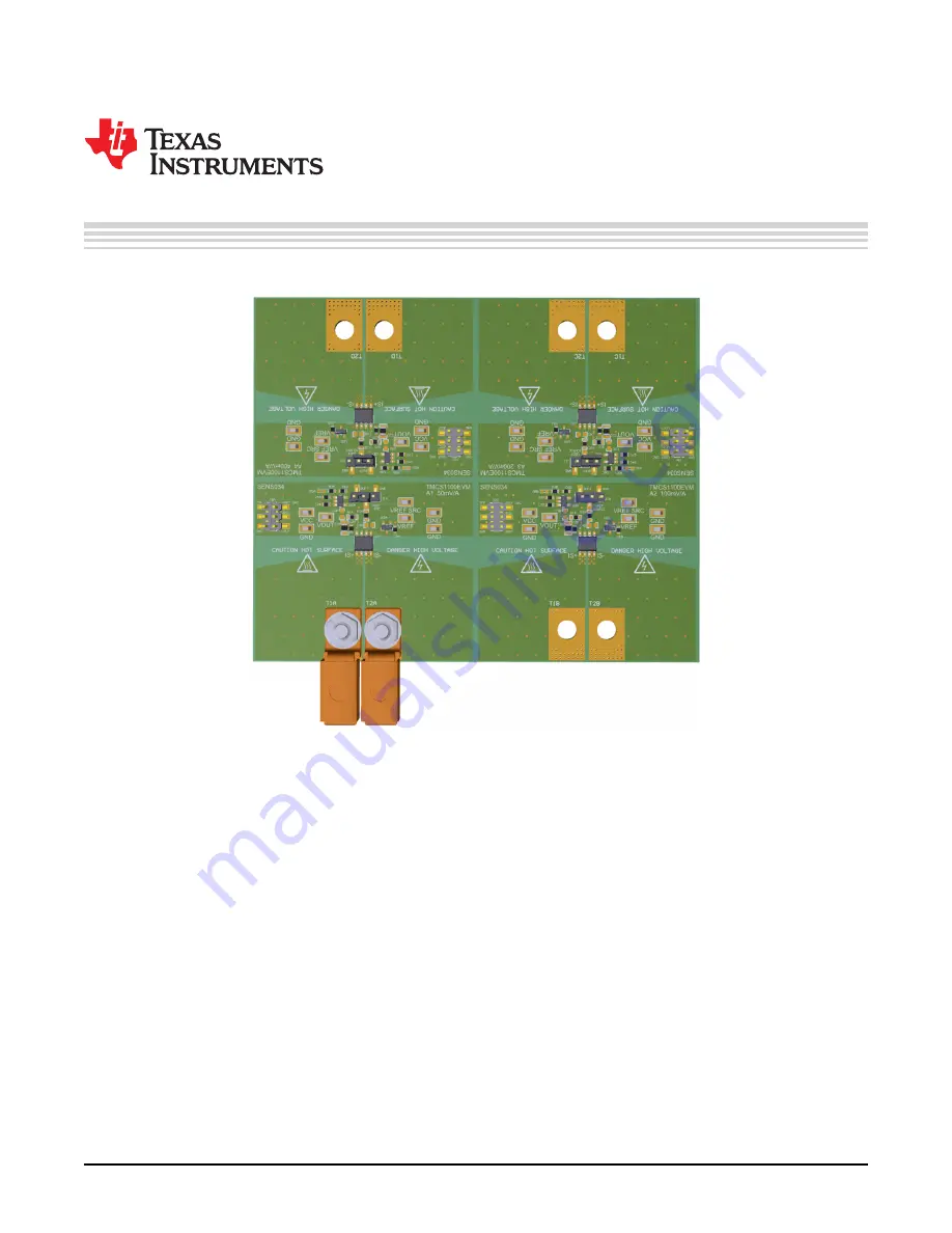 Texas Instruments TMCS1100 Скачать руководство пользователя страница 1