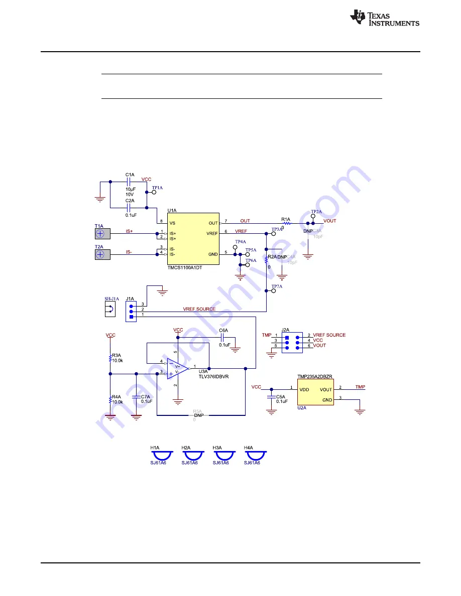 Texas Instruments TMCS1100 Скачать руководство пользователя страница 10