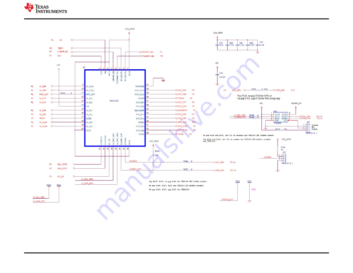 Texas Instruments TMDS1204EVM Скачать руководство пользователя страница 9