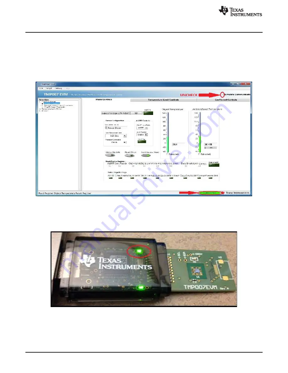 Texas Instruments TMP007EVM User Manual Download Page 12