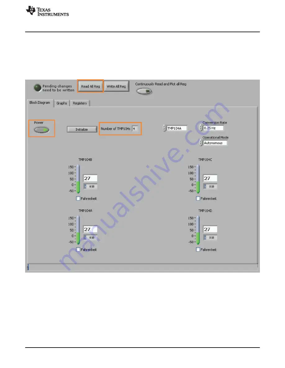 Texas Instruments TMP104EVM User Manual Download Page 11