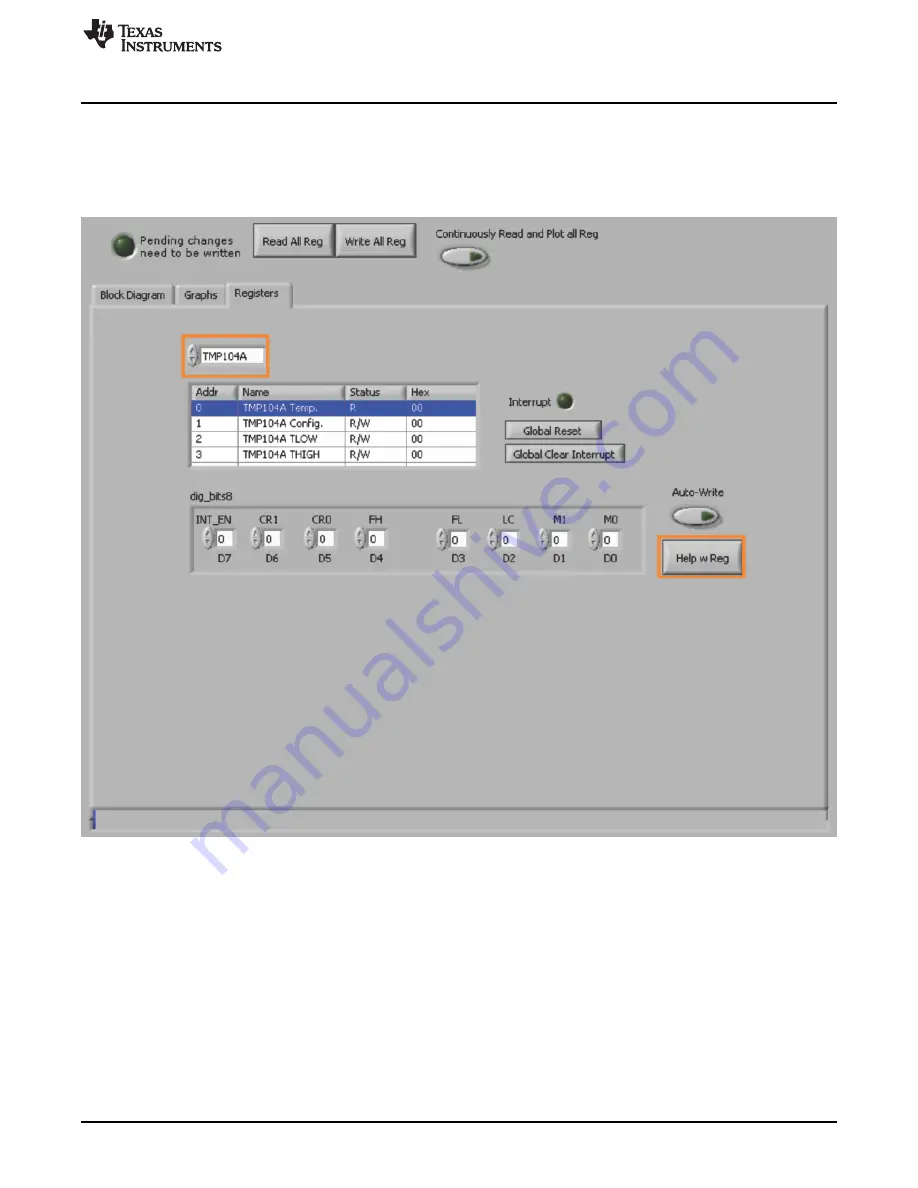 Texas Instruments TMP104EVM Скачать руководство пользователя страница 13