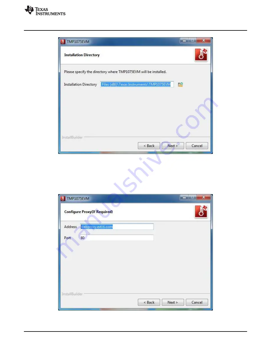 Texas Instruments TMP1075EVM User Manual Download Page 9