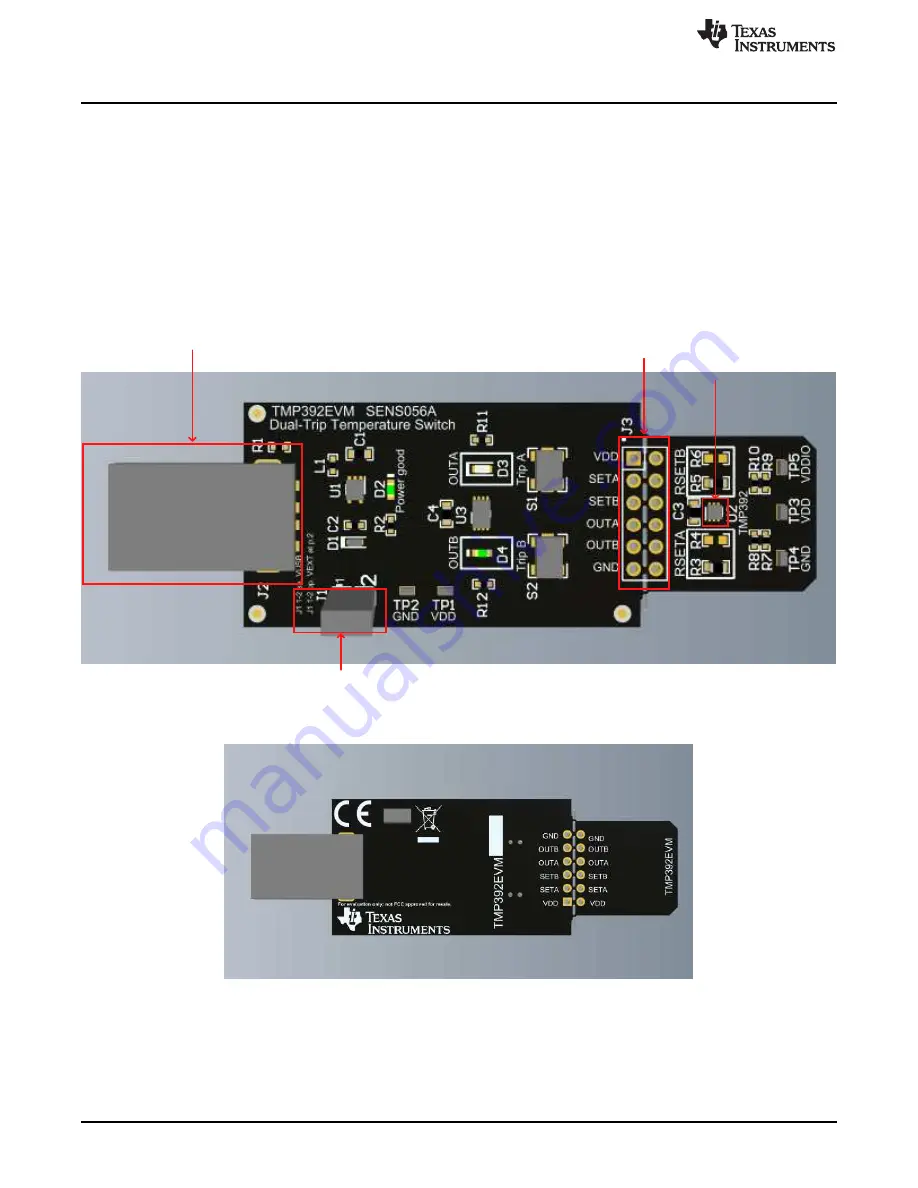 Texas Instruments TMP392EVM User Manual Download Page 4