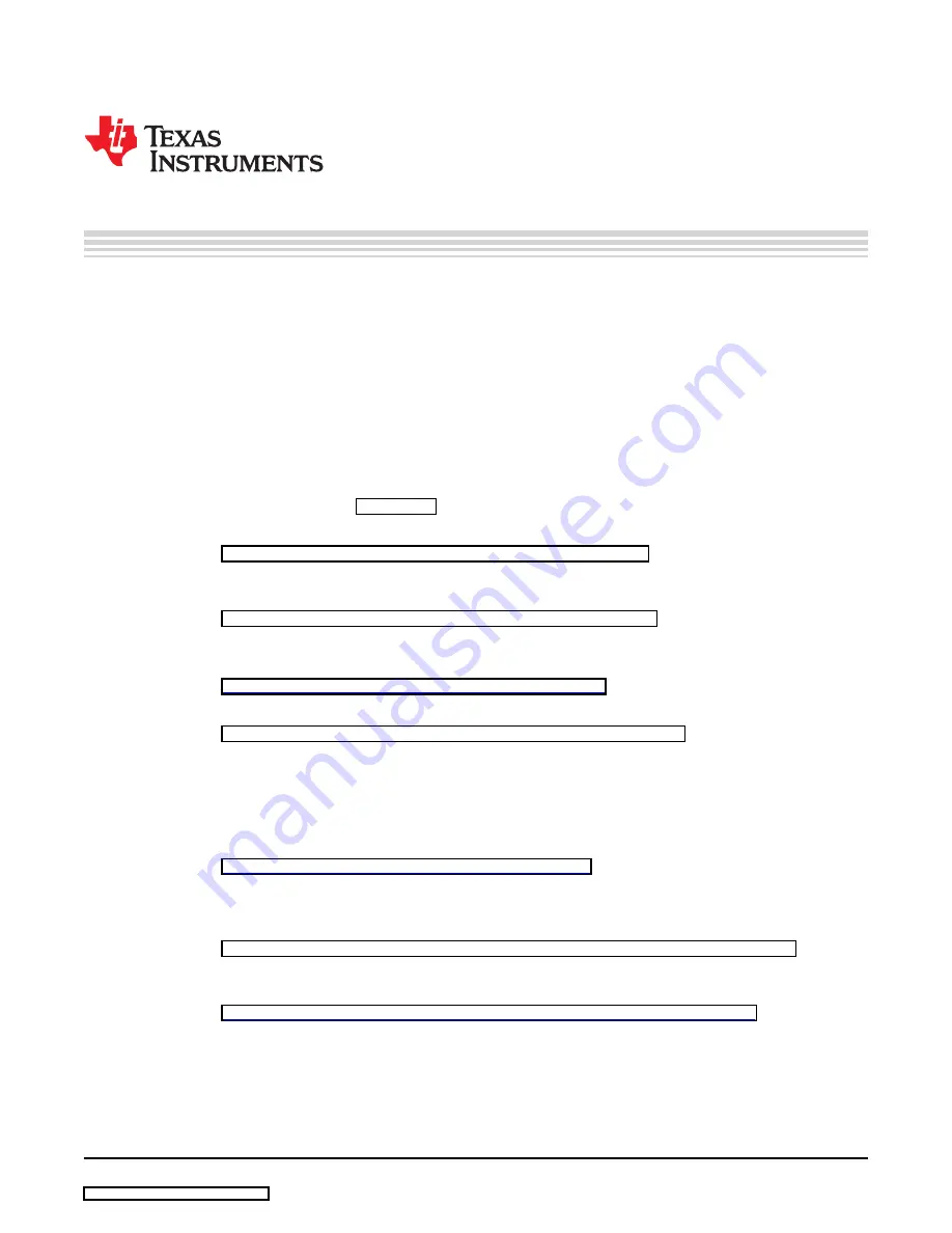 Texas Instruments TMS320x281 series Reference Manual Download Page 7