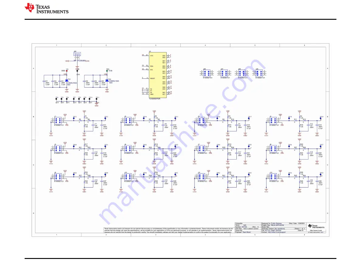 Texas Instruments TMUX-24PW-EVM User Manual Download Page 13