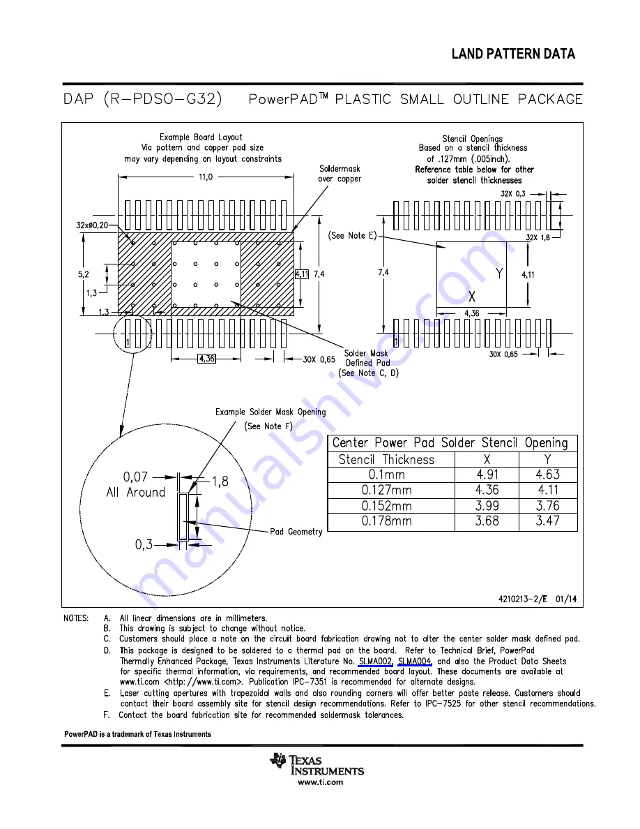 Texas Instruments TPA31 D2 Series Manual Download Page 40