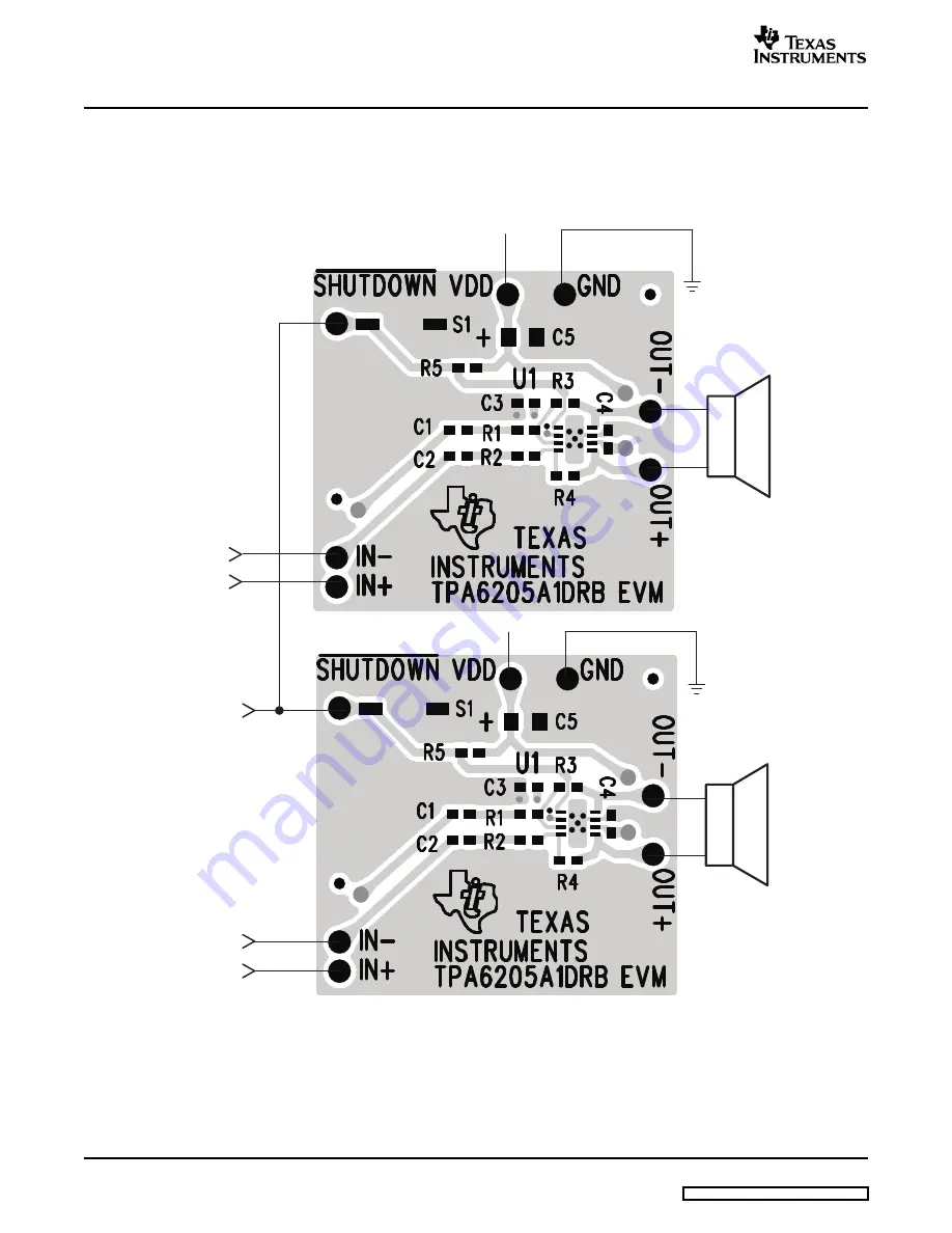 Texas Instruments TPA6205A1DRB Скачать руководство пользователя страница 8