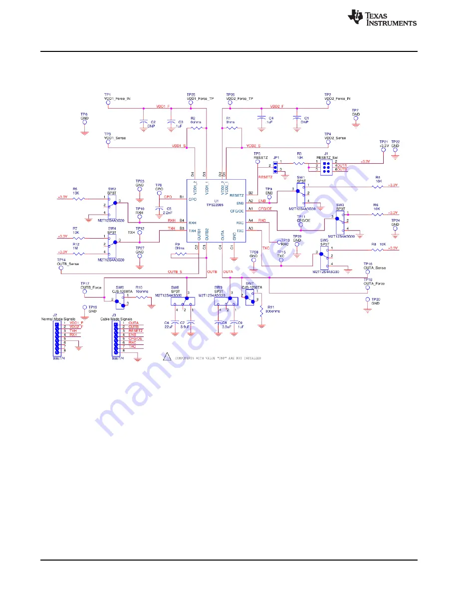 Texas Instruments TPS22985EVM Скачать руководство пользователя страница 8