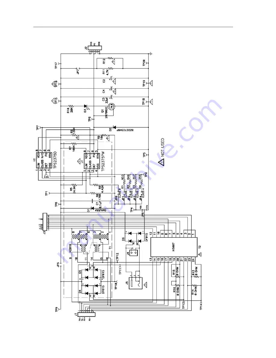 Texas Instruments TPS2375EVM Скачать руководство пользователя страница 22