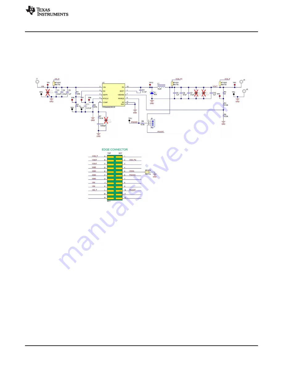 Texas Instruments TPS54240EVM-VSON Скачать руководство пользователя страница 13