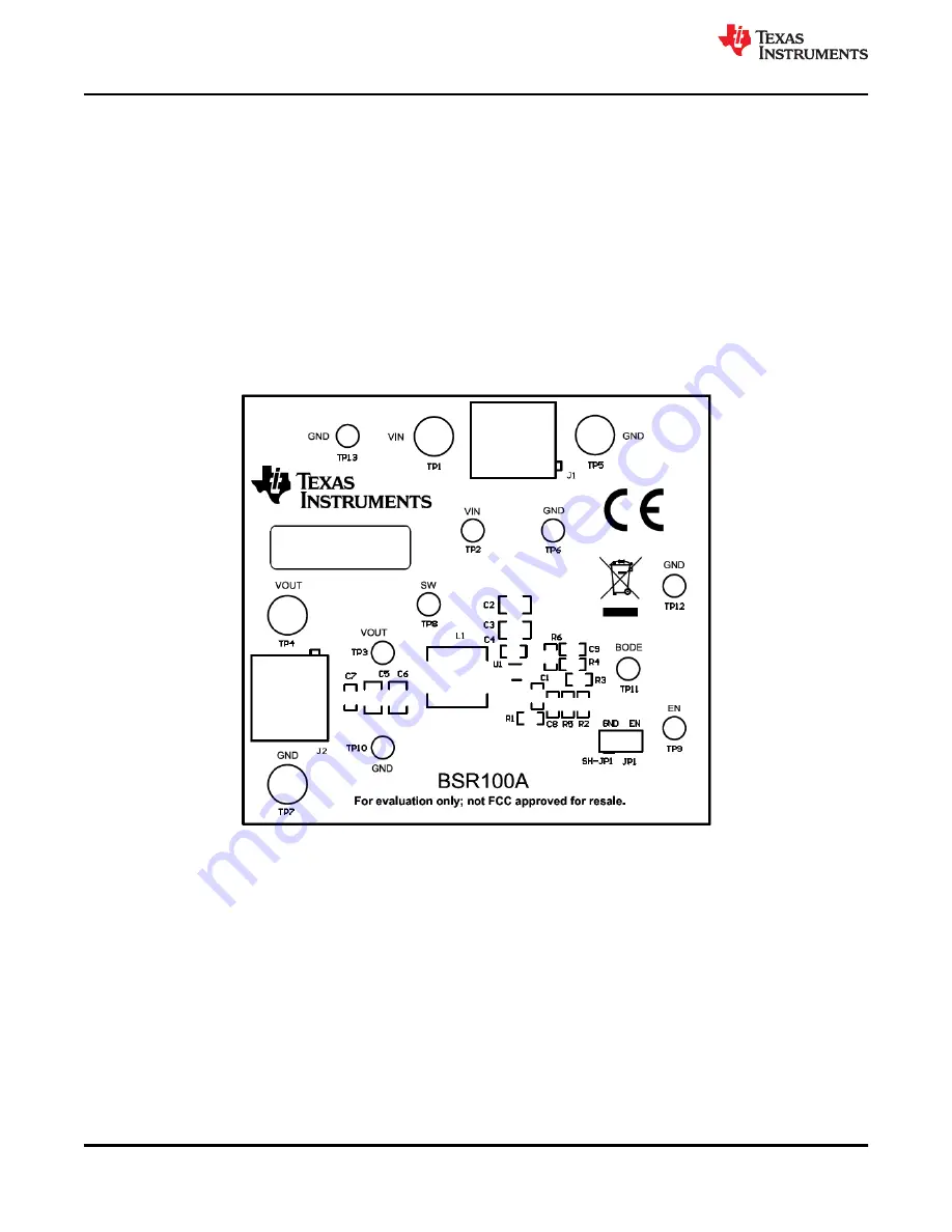 Texas Instruments TPS562207EVM 2-A User Manual Download Page 10