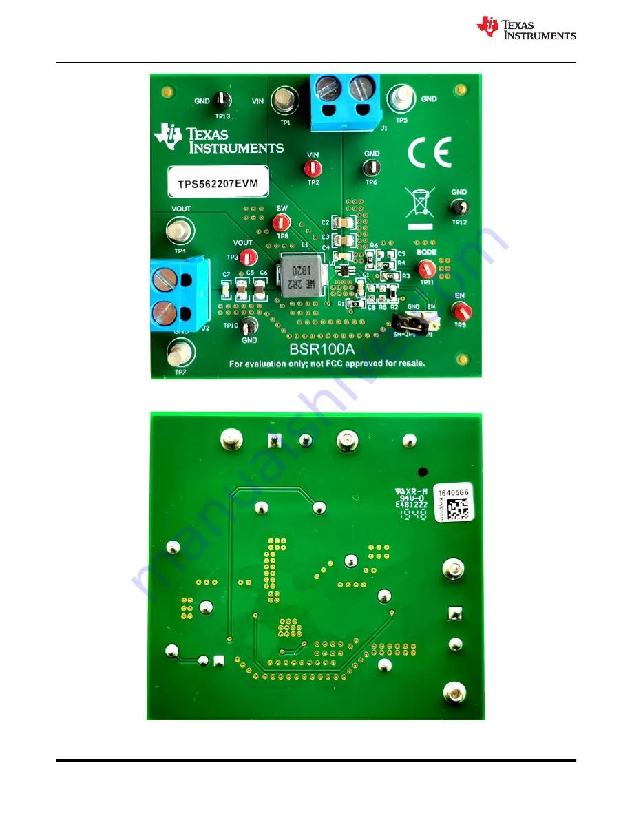 Texas Instruments TPS562207EVM 2-A User Manual Download Page 12