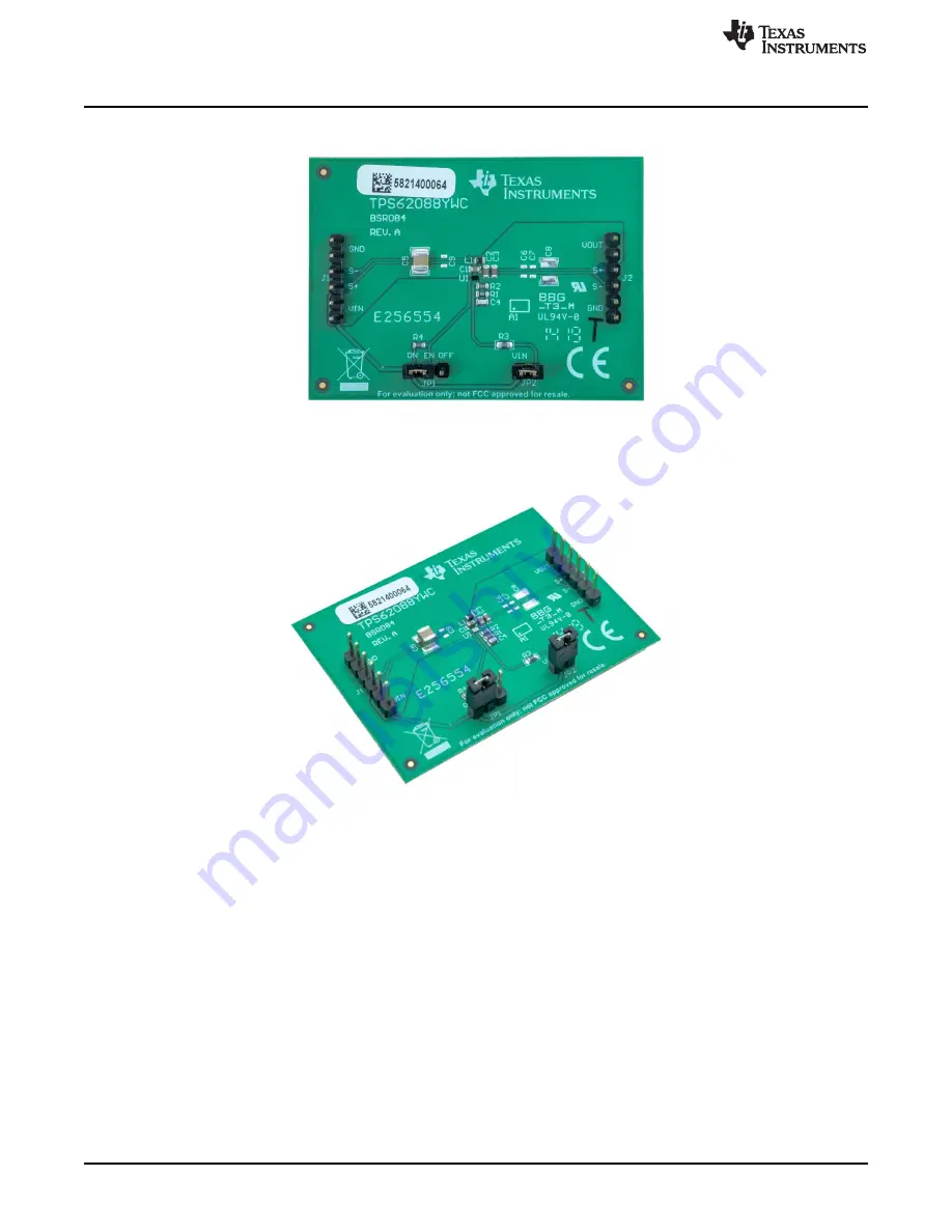 Texas Instruments TPS62088YWCEVM-084 User Manual Download Page 6