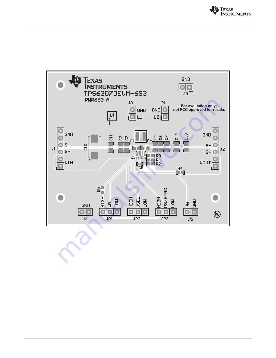 Texas Instruments TPS63070EVM Скачать руководство пользователя страница 4