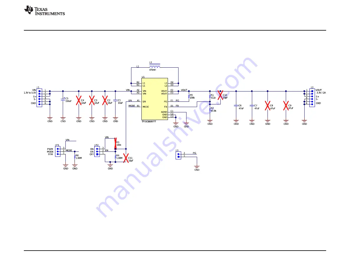 Texas Instruments TPS63806EVM Скачать руководство пользователя страница 9