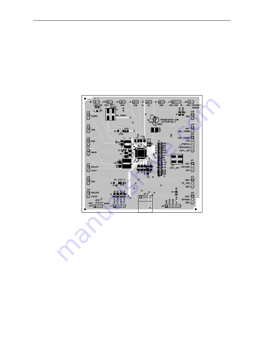 Texas Instruments TPS65010EVM-230 User Manual Download Page 18